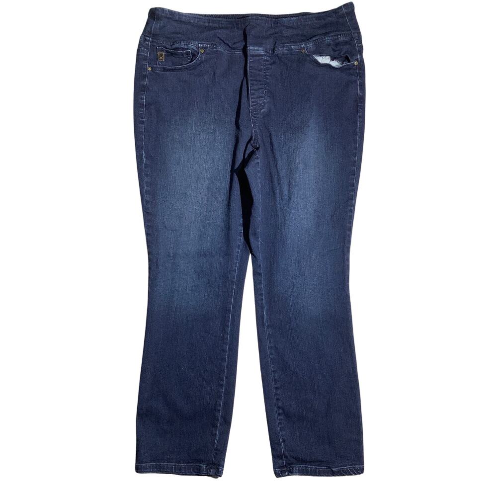 Belle by Kim Gravel Jeans Women's Size 18W— Comfortable, Casual, Flattering